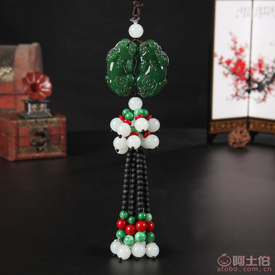 義烏博聚工藝品廠 匠心打造汽車吉祥掛件，貔貅吊飾守護(hù)出行平安