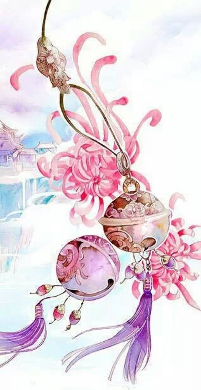粉鈴搖彼岸 一簪古風(fēng)醉華年